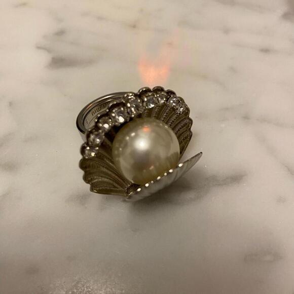 MIU MIU shell ring NWOT authentic size Small - Picture 2 of 7